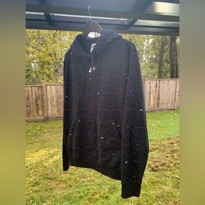 Nike Aop Gel Fleece Pullover Hoodie All Over Print